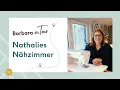 Nähzimmer Roomtour bei Nathalie - clevere Aufbewahrung mit Ikea Küchenmöbeln