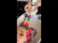 Coachella Festival Rainbow Hair Inspo Danger Jones Cosmo Prof Beauty