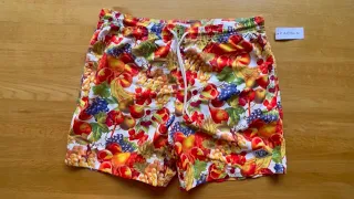 Unboxing Pacsun 17 Fruit pattern swim trunks