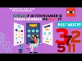 Check if given number is prime number Programing and Flowchart