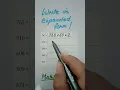 Numbers in Expanded form shorts numbers