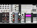 VCV Rack Experiments with Befaco rampage Audible texture synthesizer and a lot of VCO