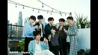 BTS 5th Anniversary Party By Naver X Dispatch 5thFlowerPathWithBTS 