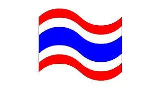 Python Turtle Graphic and Code Thai Flag
