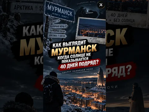 Секрет полярной ночи: почему солнце не встает? 🌍🤔