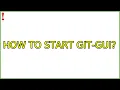 Ubuntu How to start git-gui 3 Solutions