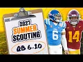 2027 NFL Draft QB RANKINGS Prospects Ranked 6-10 Right Now Summer Scouting