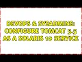 DevOps SysAdmins Configure Tomcat 5 5 as a Solaris 10 service 2 Solutions