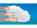 How to make a Cloud in 3D Houdini Tutorial