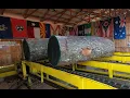 sawing my 250 load of logs pt1 334
