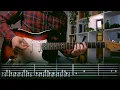 i miss your warm hands i don't like mirrors Сover / Guitar Tab / Lesson / Tutorial