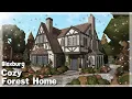 BLOXBURG Cozy Autumnal Forest Home Speedbuild Roblox House Build