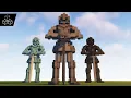 How to Build a Knight Statue Minecraft Tutorial