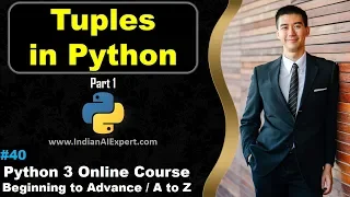 Tuples in Python tuple Part 1 Python 3 Online Course A to Z in Hindi