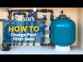 How to Change Pool Filter Sand Leslie s