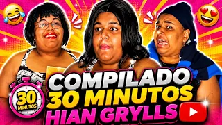 COMPILADO DE 30 MINUTOS DO HIAN GRYLLS! OS VÍDEOS MAIS ENGRAÇADOS PRA VOCÊ RIR SEM PARAR! 
