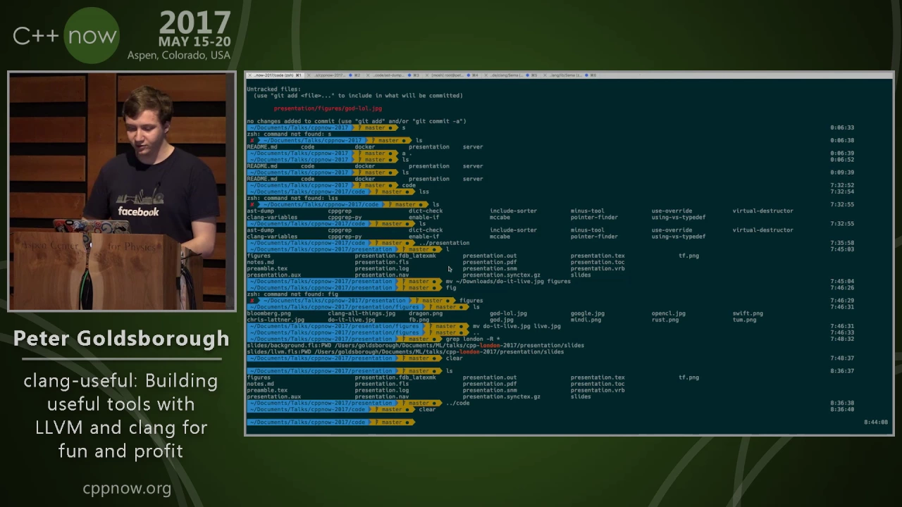 P. Goldsborough “clang-useful: Building useful tools with LLVM and clang for fun and profit"