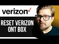 How To Reset Verizon ONT Box - 2025