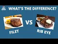 Filet Mignon vs Rib Eye Steak What s The Difference