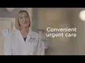 Convenient urgent care