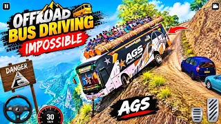 OFFROAD BUS DRIVING IMPOSSIBLE! ๐ฑ๐ | Android 3D Gameplay