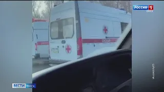 Пассажир маршрутной газели в тяжелом состоянии доставлен в больницу после ДТП