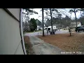 She hit my mailbox