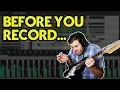 Important First Step Before You Record Your Song Create A Scratch Track