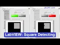 LabView Squares Detecting