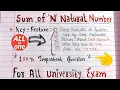 Calculate Sum of N Natural Numbers Using While Loop in C Code Hacker
