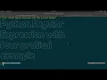 Python Regular Expression using four practical example