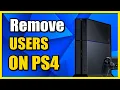 How to Remove User On PS4 Account Easy Method