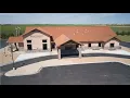 Burlington Colorado Drone view of town