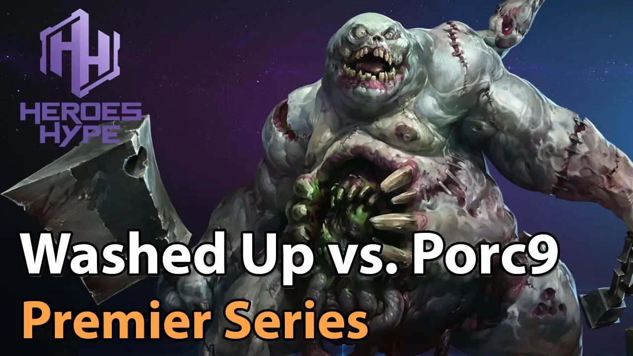 ► Heroes of the Storm: Washed Up vs. Porc9 - HeroesHype Premier Series
