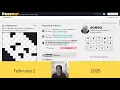 Puzzmo Crossword I Put My Theme Down Flip It And Reverse It February 2 2025