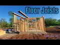 Putting up 560 Series TJI Floor Joists on our Off-Grid Homestead Barndominium Build