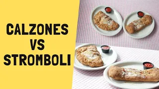 Calzones vs Stromboli HOW to make Calzones and Stromboli