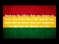 Download Lagu Cynthia Schloss - Send Me the Pillow (lyrics)