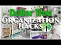 AWESOME DOLLAR TREE ORGANIZATION AND STORAGE HACKS