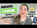 Castor Oil to Induce Labor - I ALMOST GAVE BIRTH IN OUR CAR