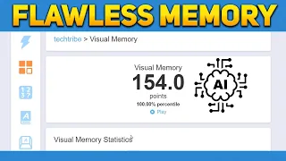 Visual Memory 100th Percentile Human Benchmark Bot