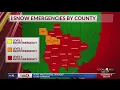 Winter storm hits central Ohio