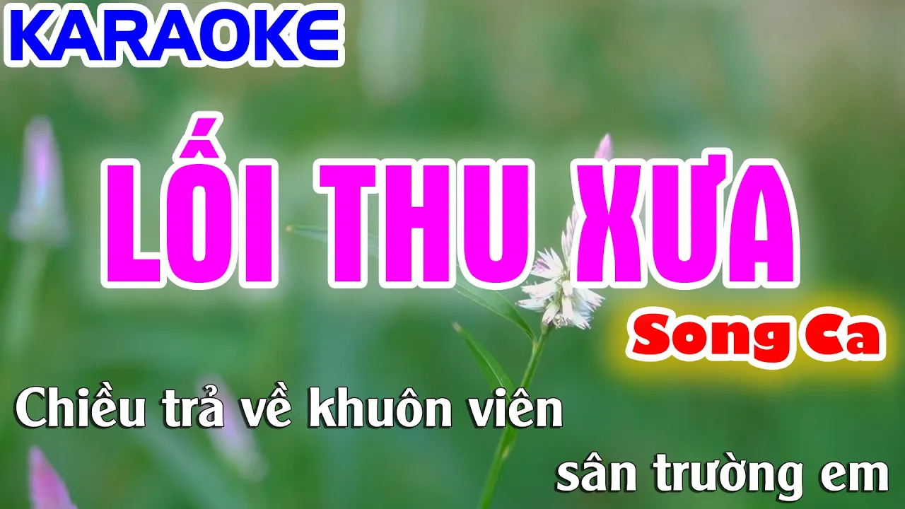 3/4/23 ☂️ LỐI THU XƯA ☂️