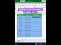 Excel Barcode Trick 2025 Convert Any Number into Barcode in 10 Seconds