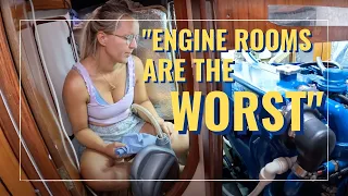 E51 Diesel Engine Maintenance: Wife Takes on Oil Change Challenge (Perkins Prima M50)