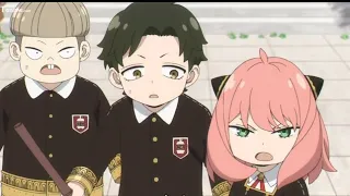 آنيا تدافع عن داميان ملخص انمي Spy X Family الموسم الثاني الحلقة 7 السابعة 