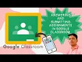 ANSWER AND SUBMIT ASSIGNMENTS GOOGLE CLASSROOM in your SMARTPHONE Tutorial for Students Sir Sly TV