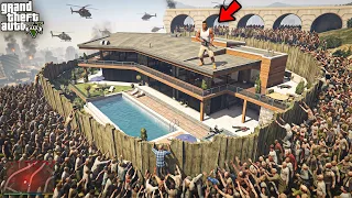 Franklin Trapped In The Worst Situation Possible In 100 DAYS Zombie Apocalypse Survival !