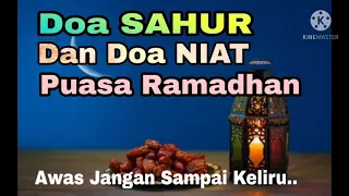 doa sahur dan doa niat puasa ramadhan