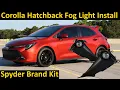 2019 Corolla Hatchback Fog Lights